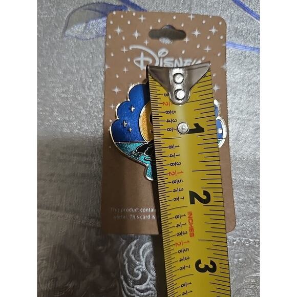 Ariel and Flounder Little Mermaid Silhouette Sitting on a Rock Disney Pin Box Lu - Picture 2 of 3